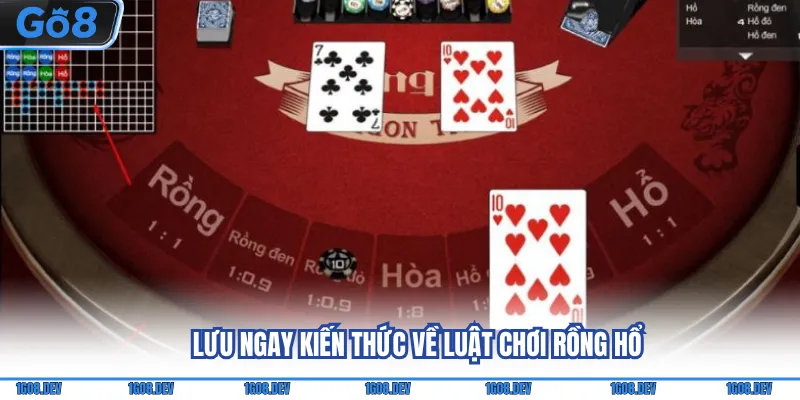 Lưu ngay kiến thức về luật chơi Rồng Hổ